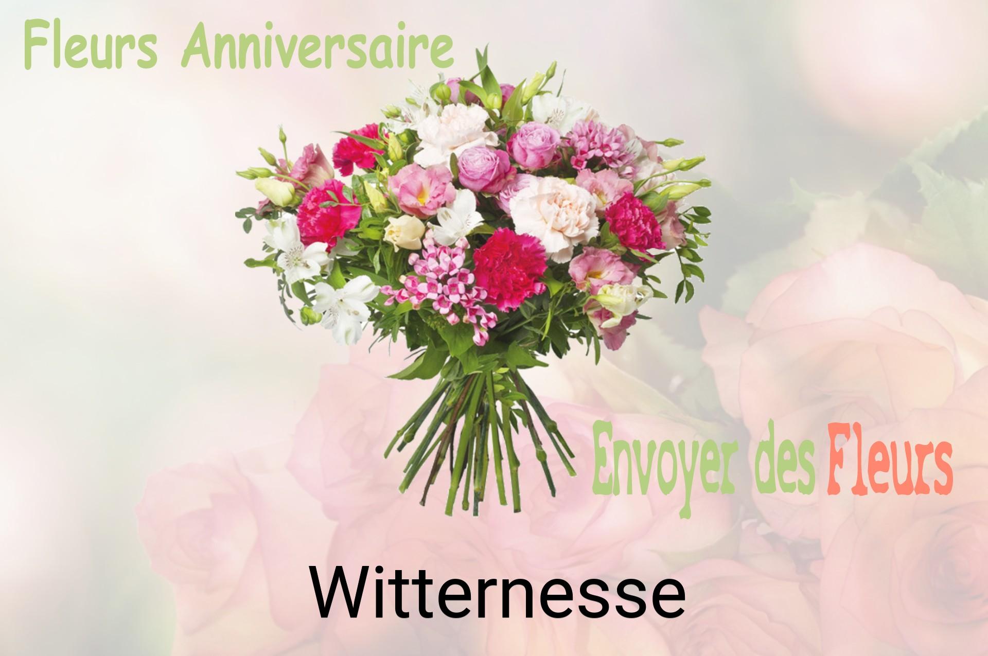 Bouquet de fleurs d’anniversaire livré à Witternesse